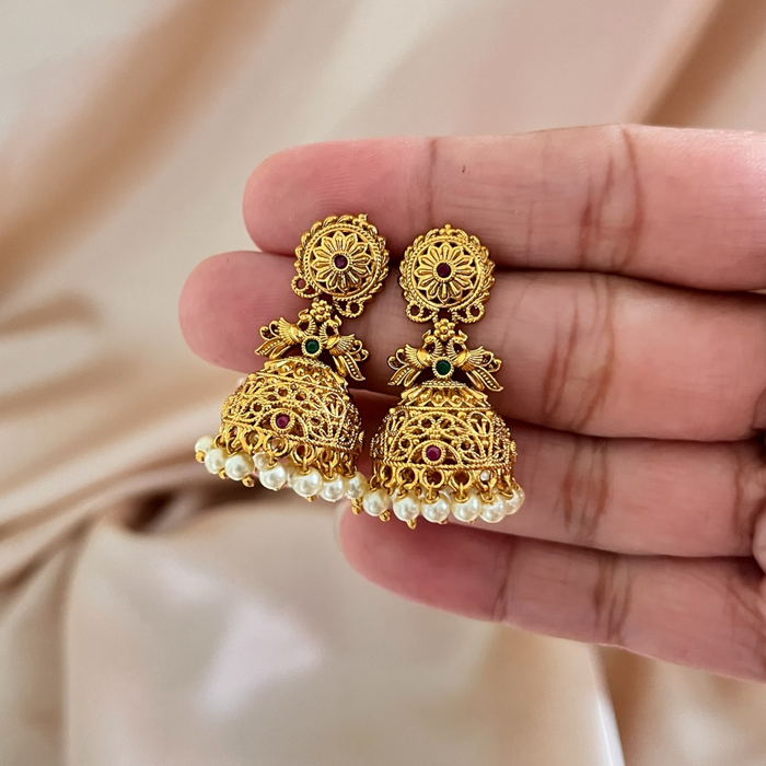 Antique Finish Jhumka