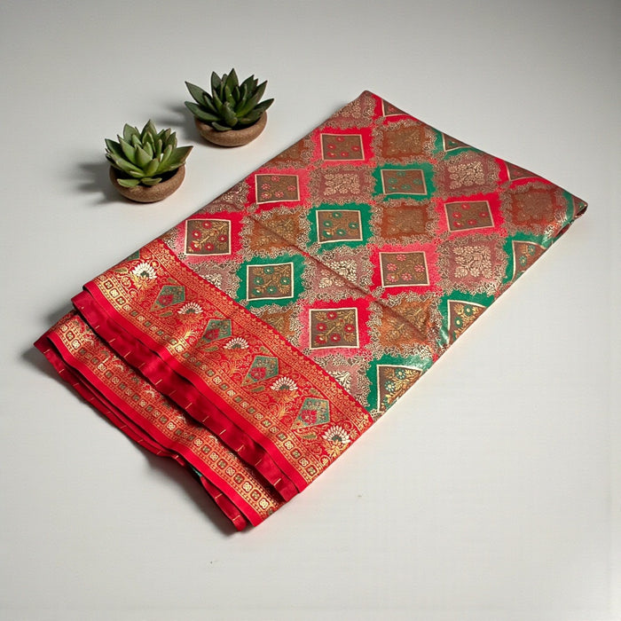 Aroopa Silk Blend Tulip Saree