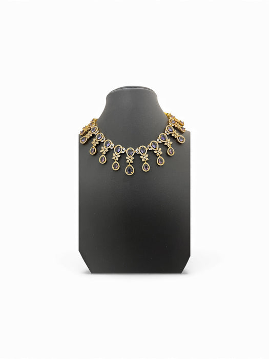 Aroopa Katha Teardrop Statement Set