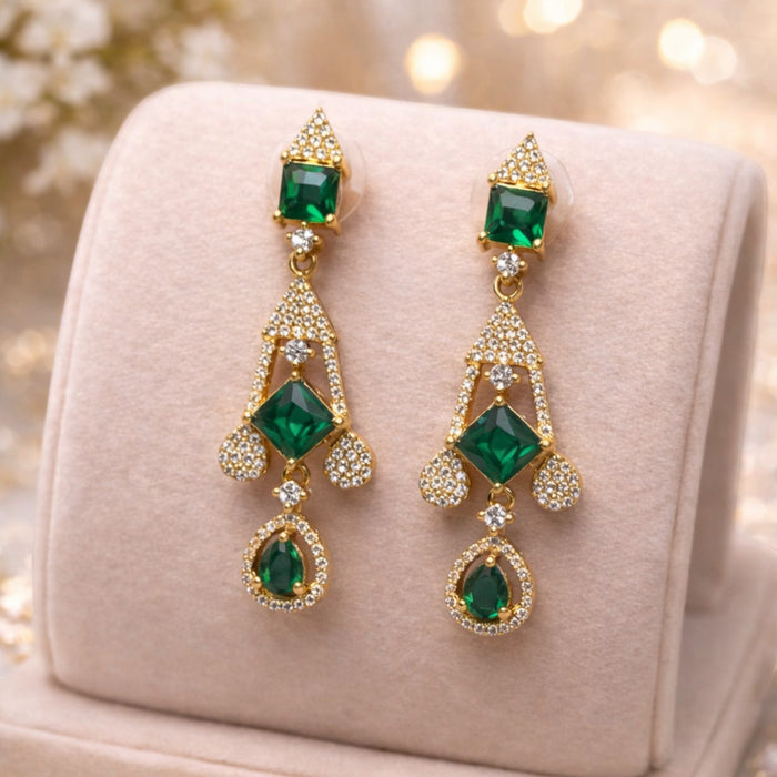 Aroopa Royal Cascade Drop Earrings