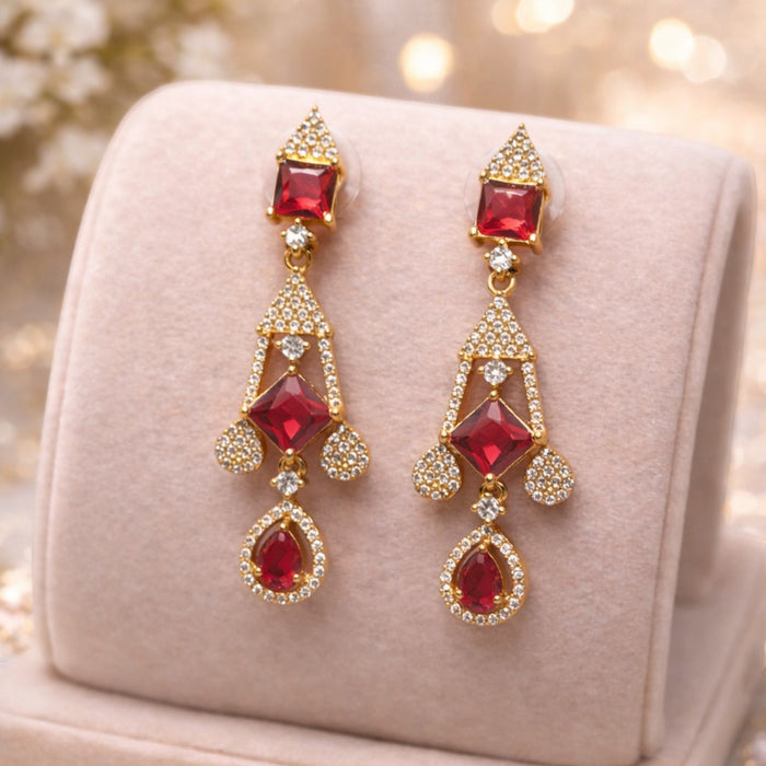 Aroopa Royal Cascade Drop Earrings