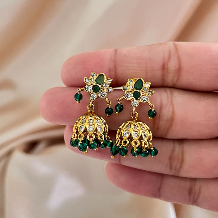 Lotus Jhumka