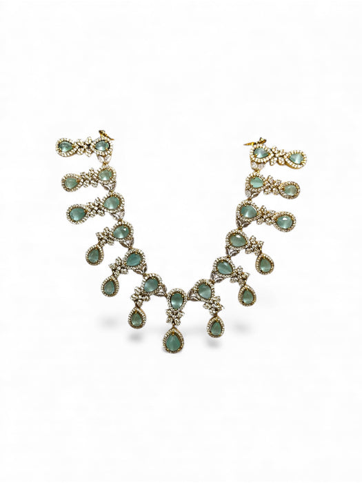 Aroopa Katha Teardrop Statement Set