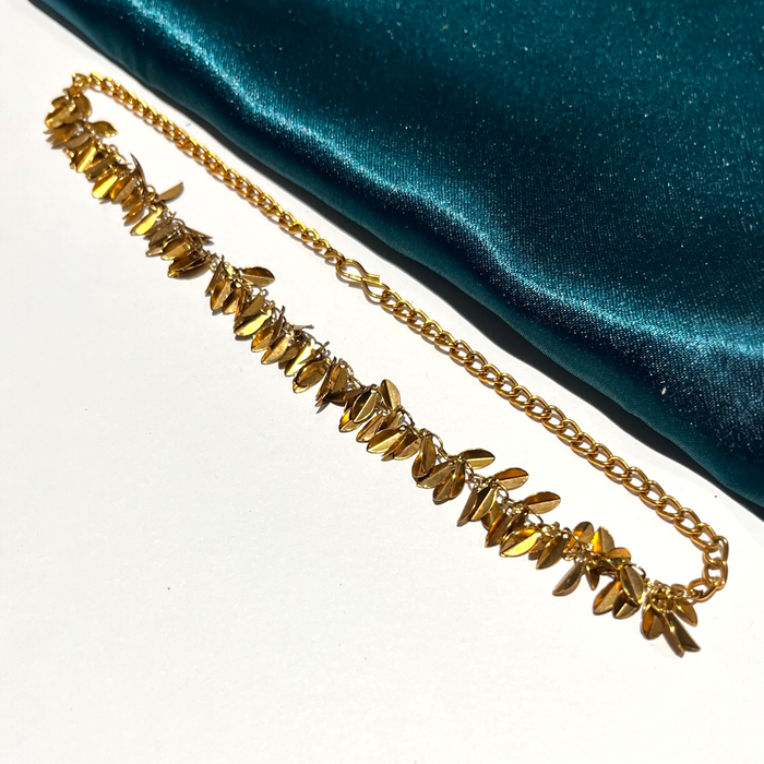 Elakkathali antique necklace- single layer