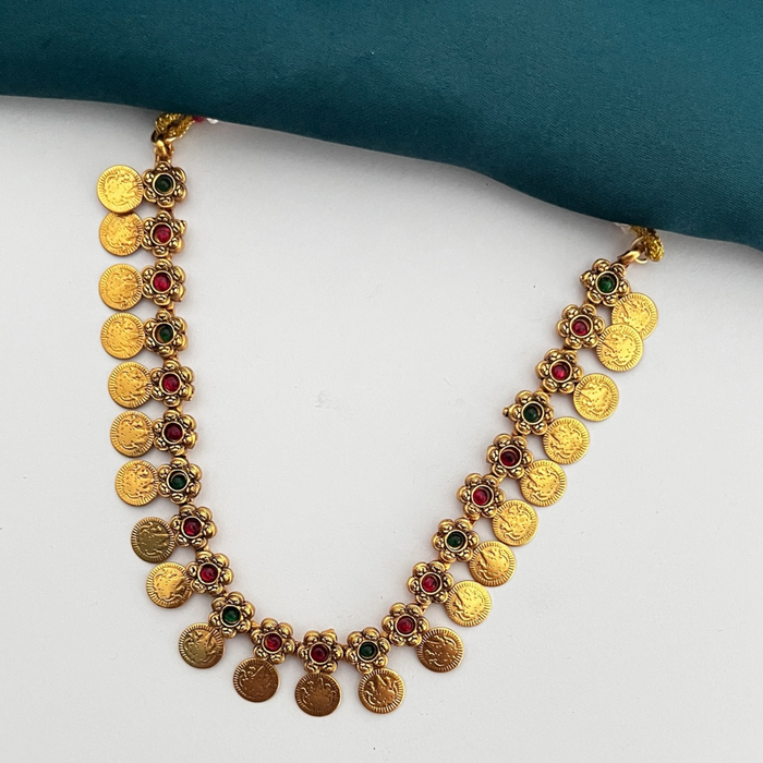 Aroopa Lakshmi Kasu Necklace