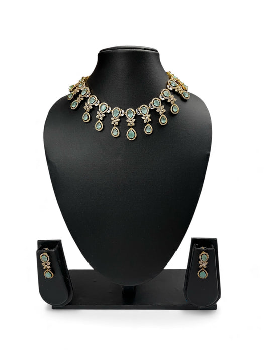 Aroopa Katha Teardrop Statement Set