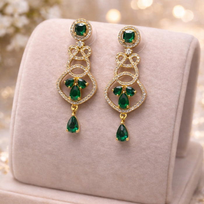 Aroopa Graceful Charm Drop Earrings