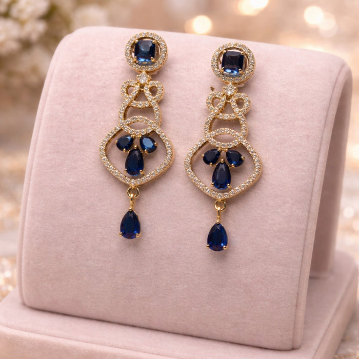 Aroopa Graceful Charm Drop Earrings