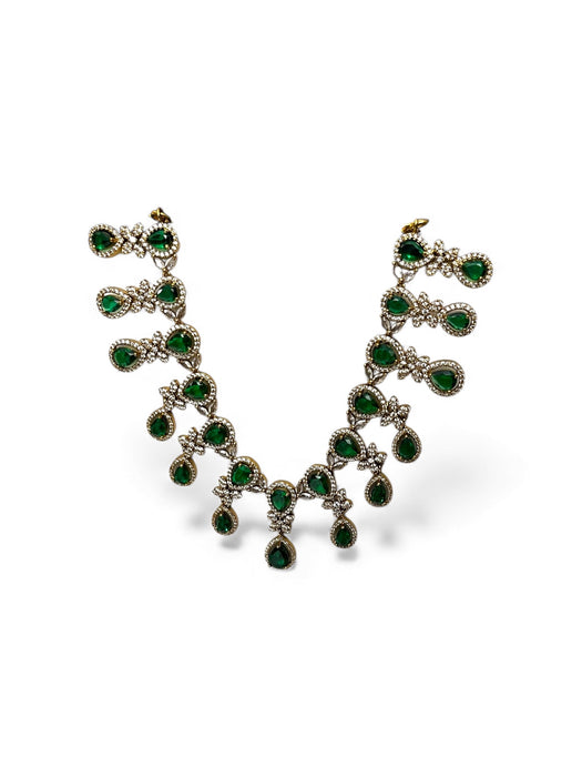 Aroopa Katha Teardrop Statement Set