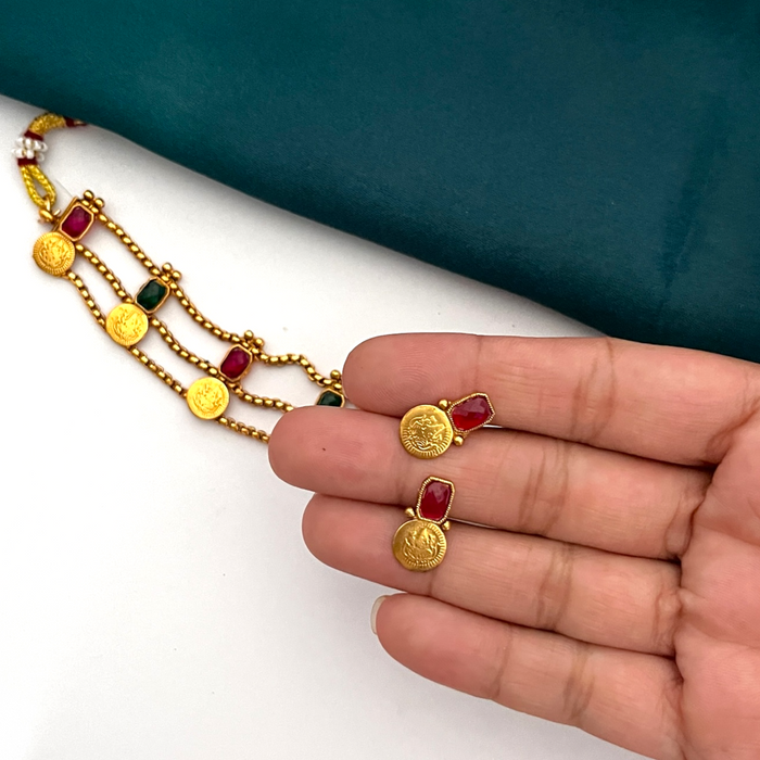 Layer Necklace- Multicolour