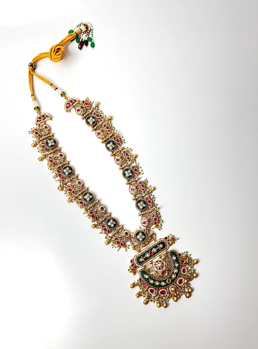 Aroopa Heritage Long Necklace Set