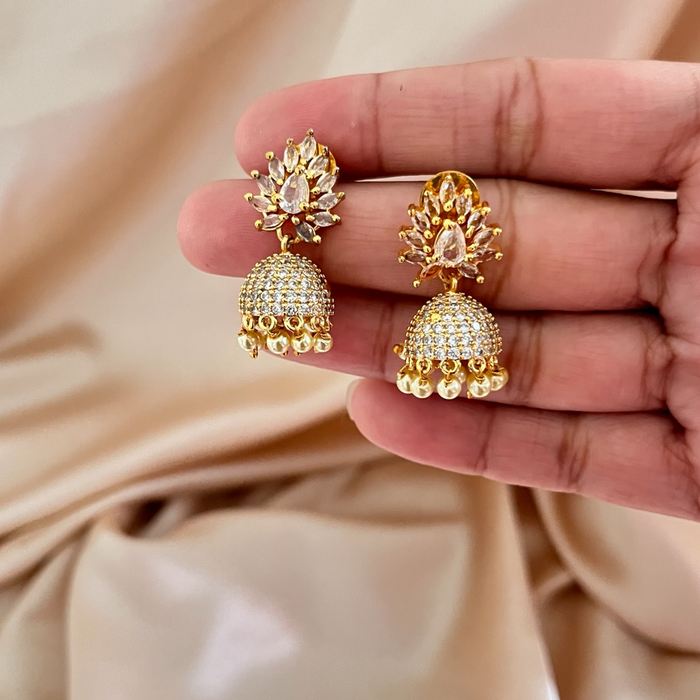 Stone studded Jhumka