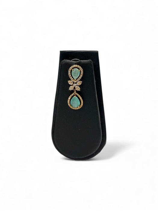 Aroopa Katha Teardrop Statement Set