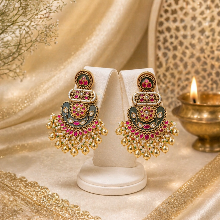 Aroopa Heritage Necklace set-Short