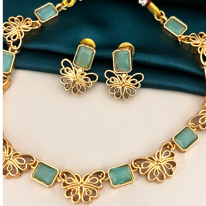 Butterfly Necklace set