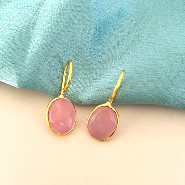 Aroopa Oval drop earrings