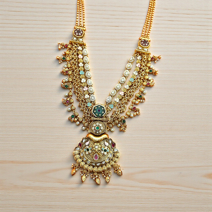 Aroopa Heritage Rani Har Necklace Set