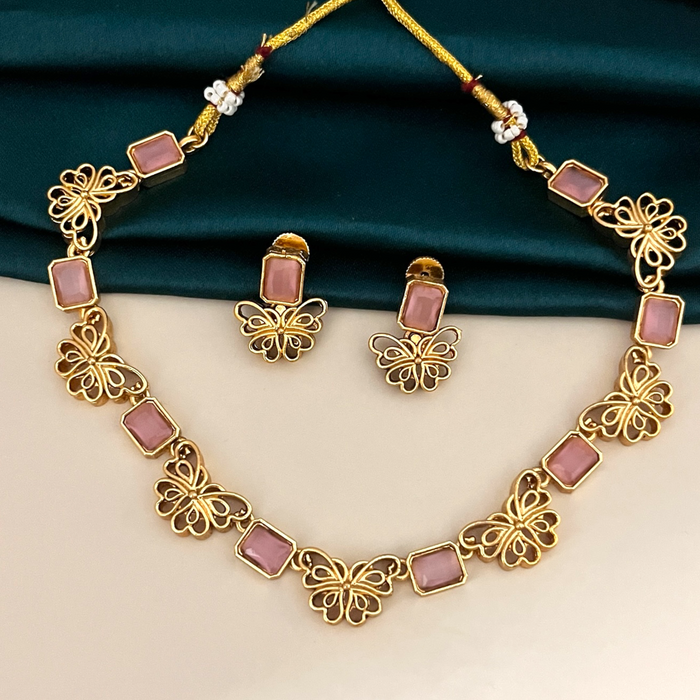 Butterfly Necklace set
