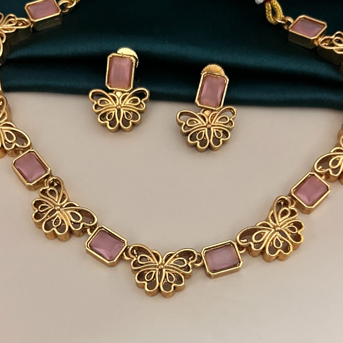 Butterfly Necklace set