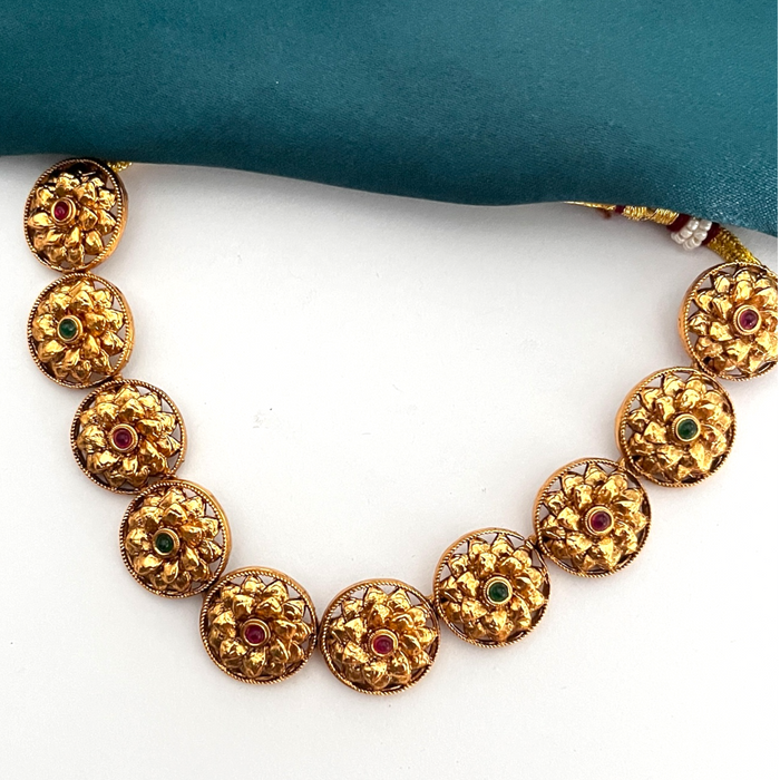 Aroopa Antique Necklace Set