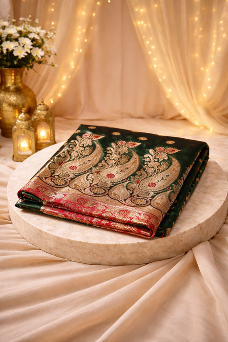 Aroopa Katan Silk Banarasi Grace
