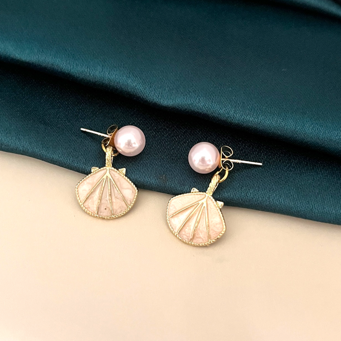 Shell Drop Earrings