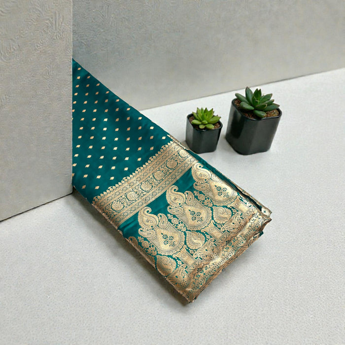 Aroopa Sona Silk Saree-Small Butti