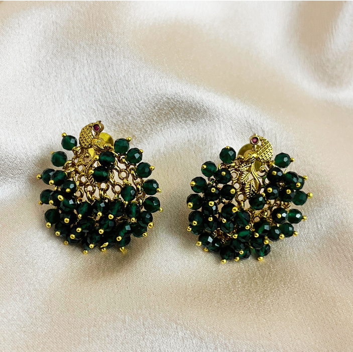 Aroopa Cluster Pearl Beads Earrings