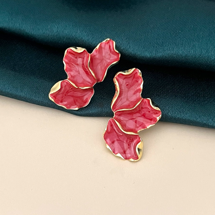 Enamel Earrings