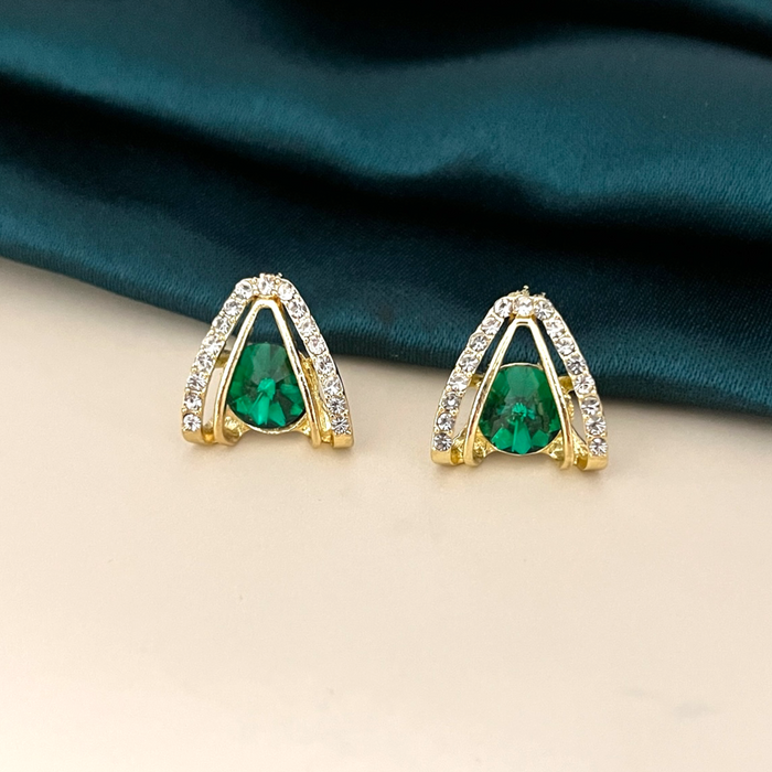 CZ Studded Earrings