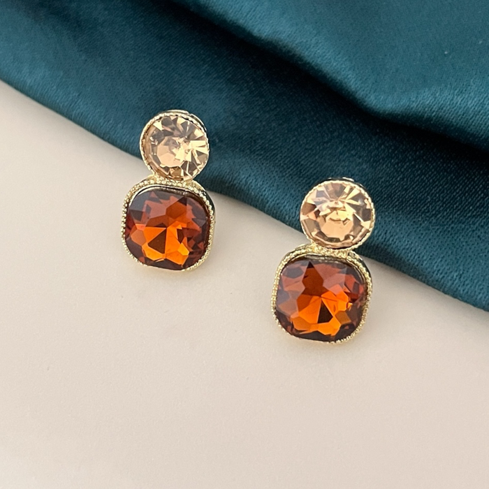 Square Drop Earrings