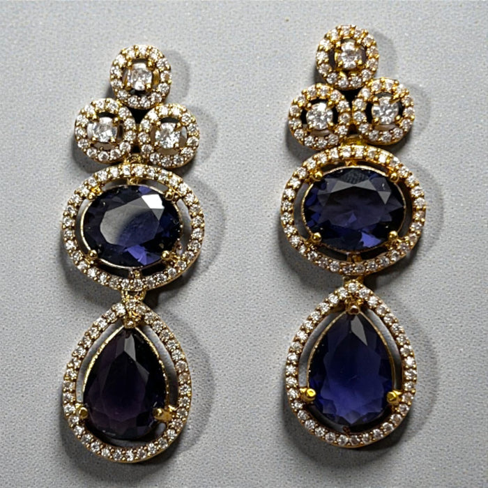 Aroopa Layered Crystal Necklace Set