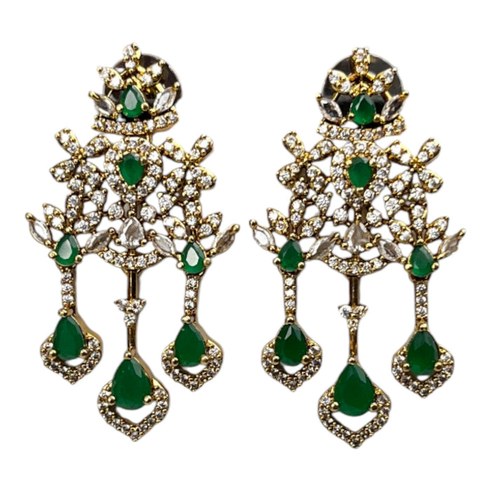 Aroopa Emerald Grace Necklace Set