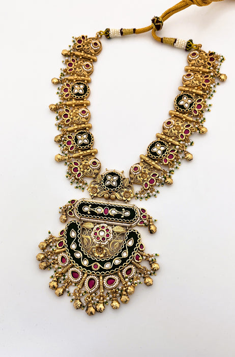 Aroopa Heritage Necklace set-Short