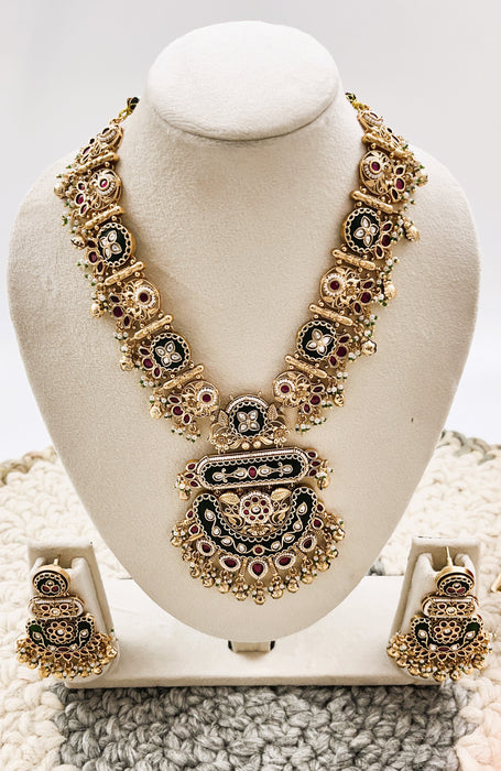 Aroopa Heritage Necklace set-Short