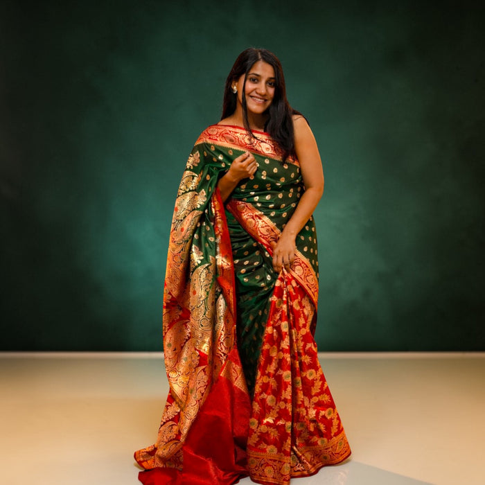 Aroopa Katan Silk Banarasi Grace