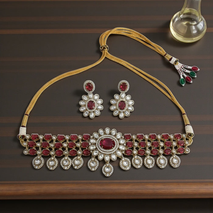 Aroopa Flexible Choker with Drop