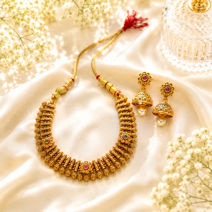 Antique Temple Choker Set